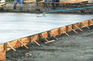 Concrete foundation and slab work